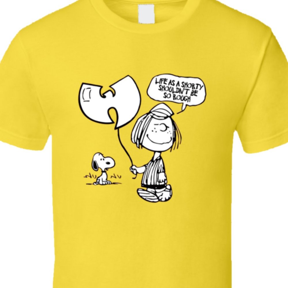 Wu Tang Quote T shirt Parody Snoopy Peanuts